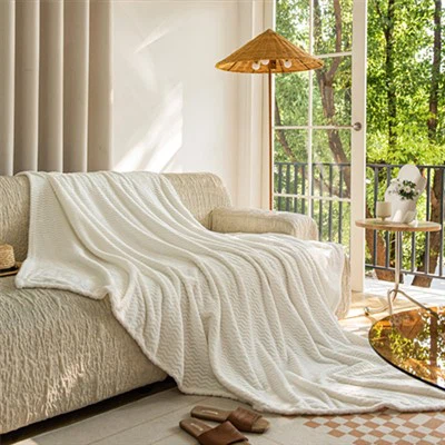 Carved Flannel Blanket